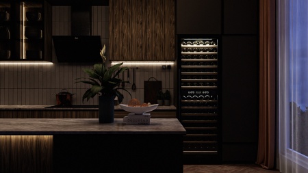 Винный шкаф Meyvel MV160-KBT2 компрессорный двухзонный